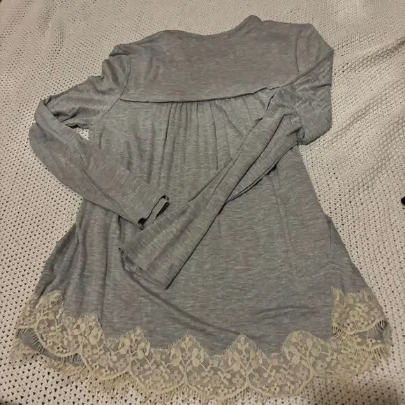 Rewind Women's Grey Shirt - Picture 7 of 7